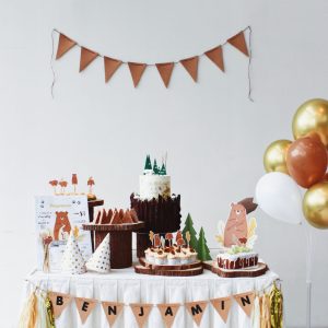 Rustic Bear DIY Party Kit