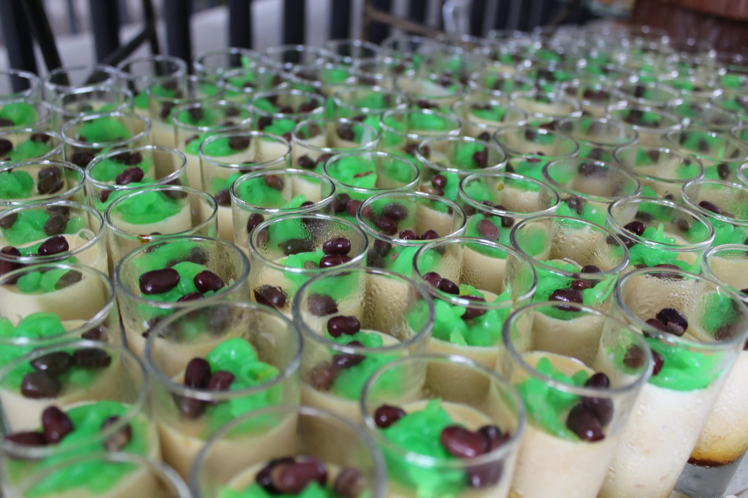 chendol panna cotta