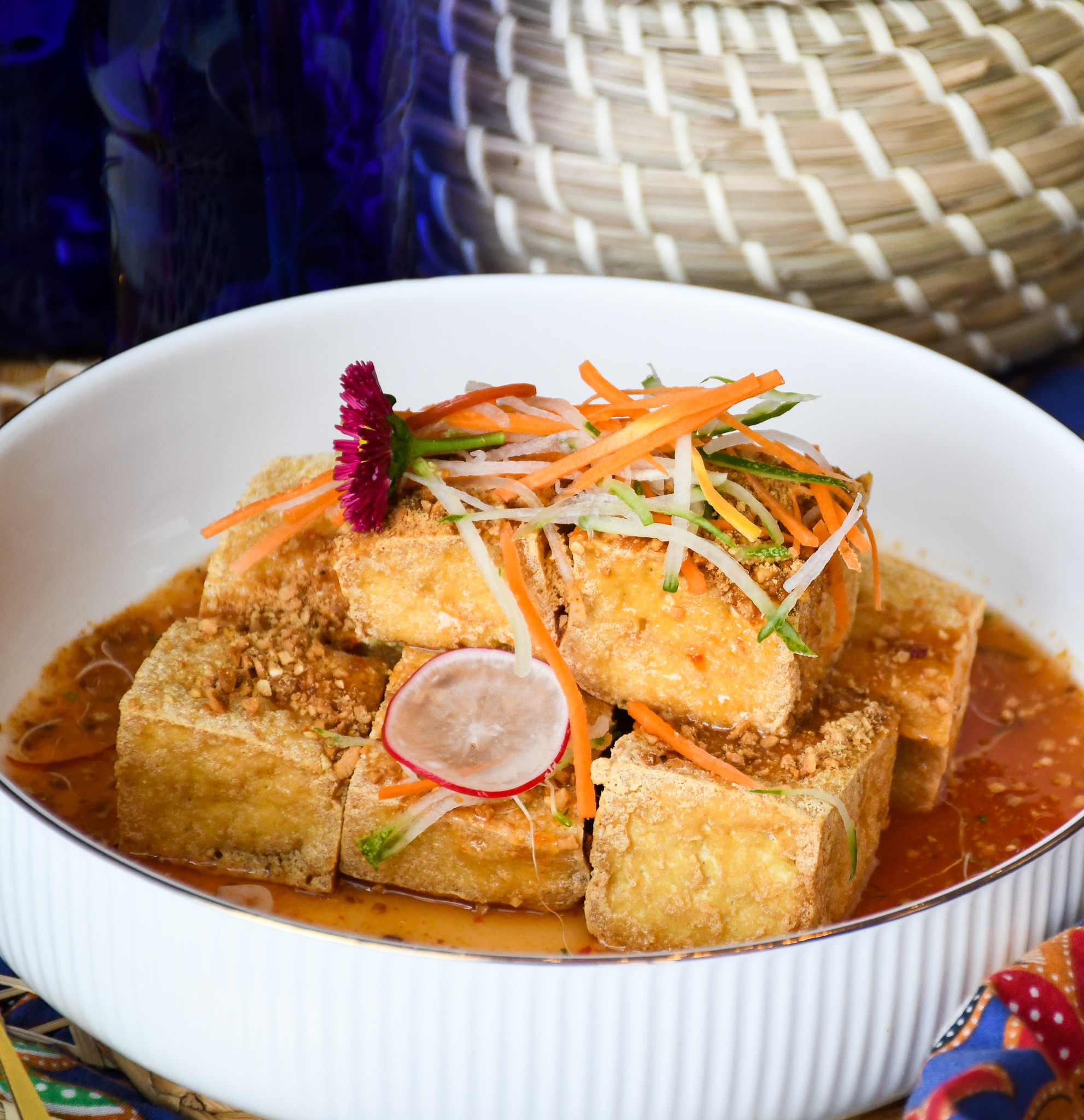 thai style fried beancurd
