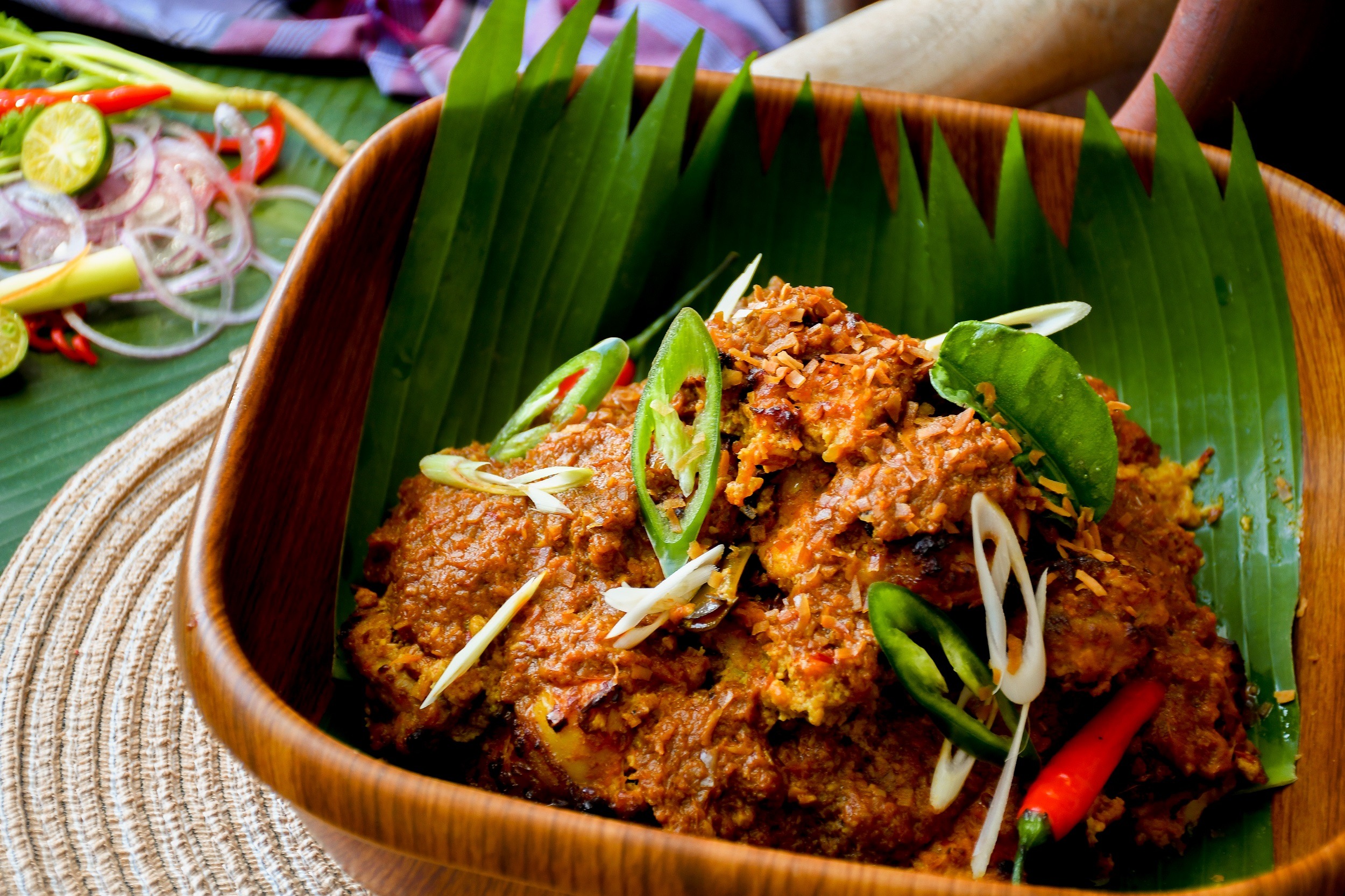 Beef rendang