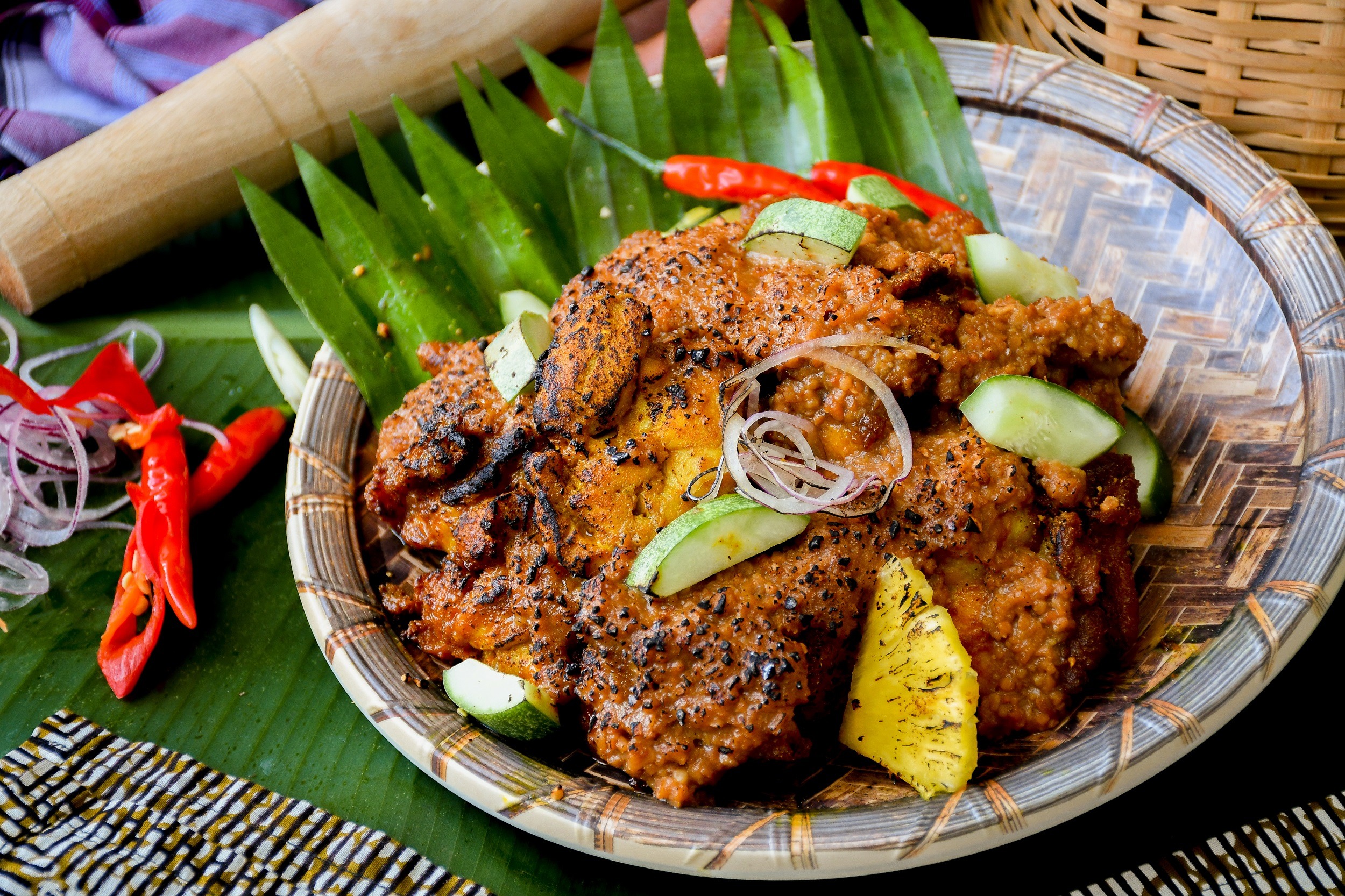 Sate Ayam Goreng