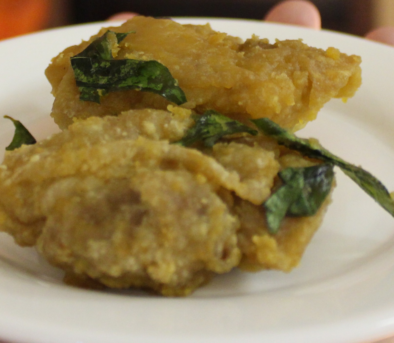 golden pumpkin salted egg chicken