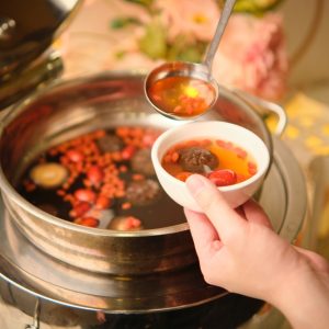 double boiled chicken soup