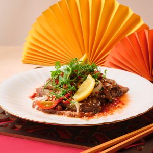 Braised Beef Cheek Paired with Spicy Homemade Vietnamese Dressing