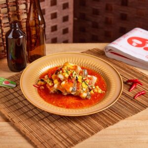 Locally-Sourced Barramundi Fillet with Tangy Assam Pineapple Sauce