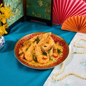 Stir-fried "Typhoon Shelter" Prawns (Non-Spicy) 10 pax
