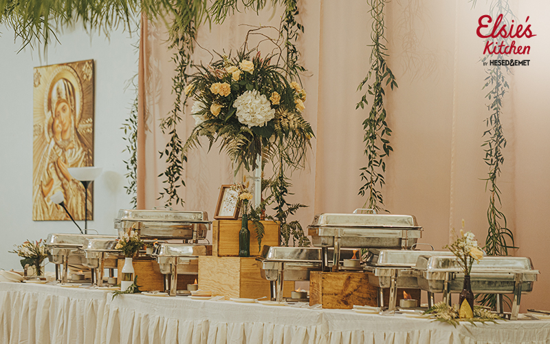 Organised Wedding Buffet Catering Setup Arrangment