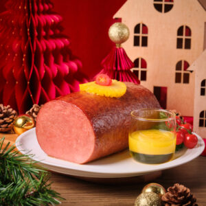 Gula Melaka and Pineapple Glazed Turkey Ham