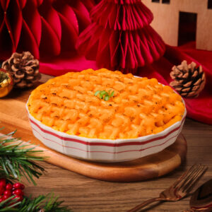 Vegetable Shepherd's Pie with Pumpkin Mash