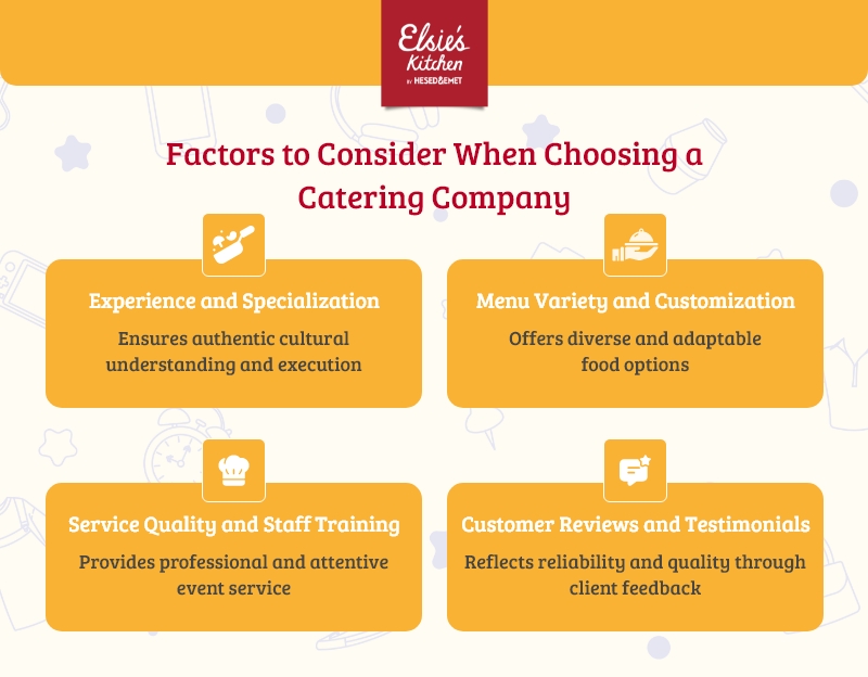 Factors to Consider When Choosing a Catering Company
