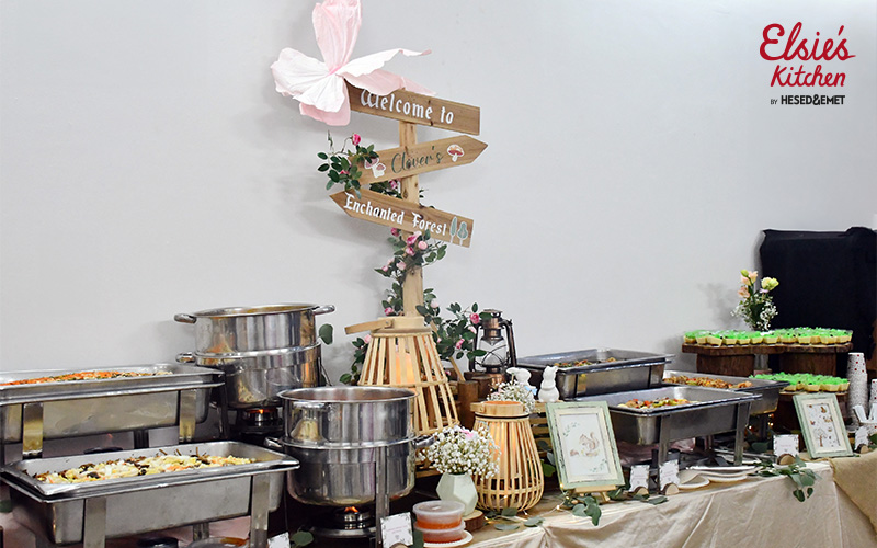 Full month catering spread