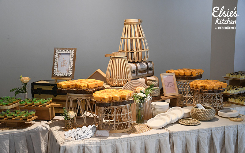 High Tea Buffet Set Up for an event