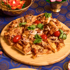 Butter Chicken Pizza