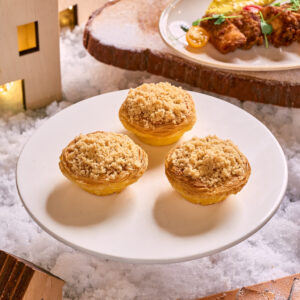 Molten Thai Milk Tea Egg Tart
