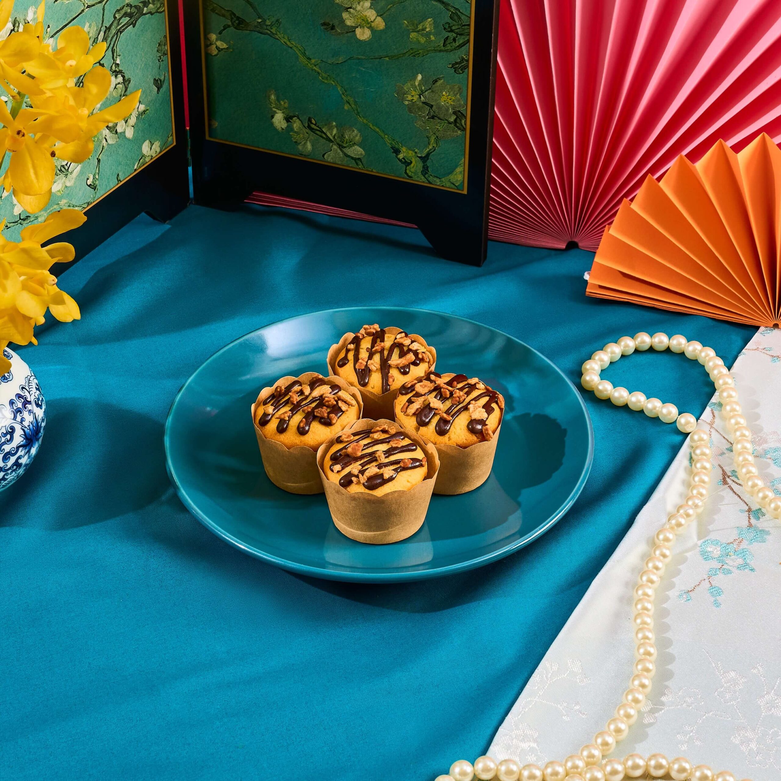 Mandarin Orange Kit Kat Muffin (1)